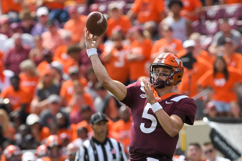 Ryan Willis (Cherokee) Tosses 43rd Career Touchdown as Hokies Win 24-17 over Furman