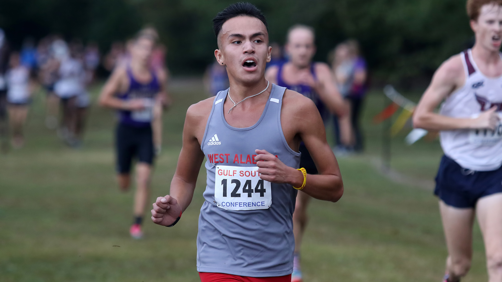 West Alabama’s Jakob Bernal (Comanche/Kiowa)finished second individually at the 2019 NCAA DII South Regionals