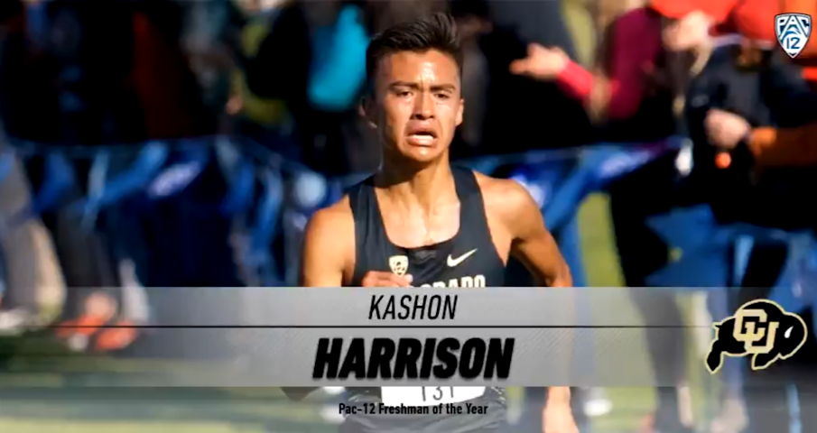Kashon Harrison (Navajo) was named the Pac-12 Conference Men’s Freshman of the Year