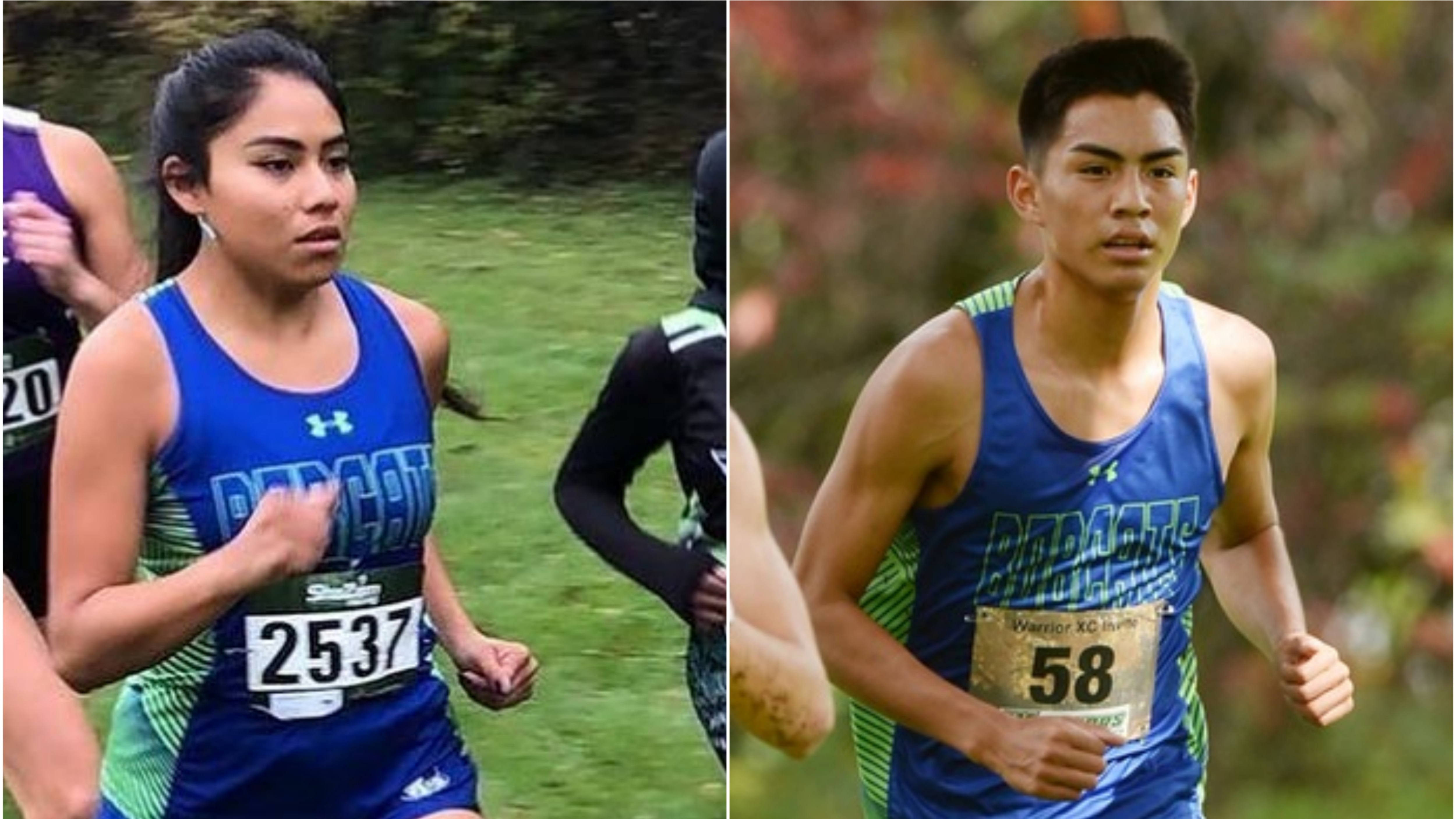 Bryant & Stratton College Bobcats Holly Tsosie (Navajo) and Jaden Aguino (Ohkay Owingehm) Finish 2nd & 3rd at the NJCAA Region IV Championships