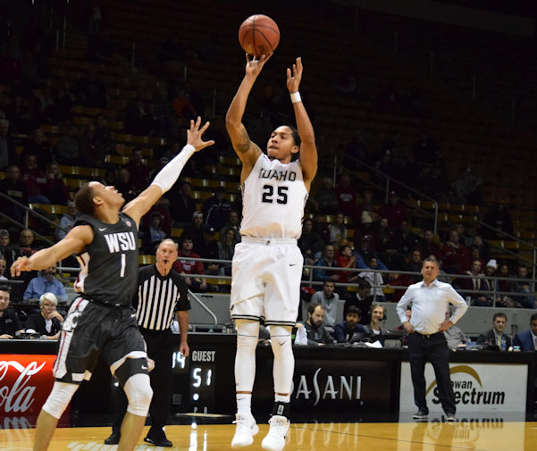 Idaho Vandal’s Trevon Allen (Umatilla) took home the Ronald White Award for the team’s most outstanding player