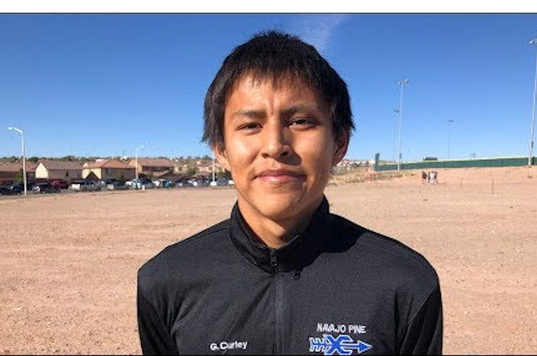 Navajo Pine High School Student-Athlete Galvin Curley (Navajo) Named Gatorade New Mexico Boys Cross Country Runner Of The Year