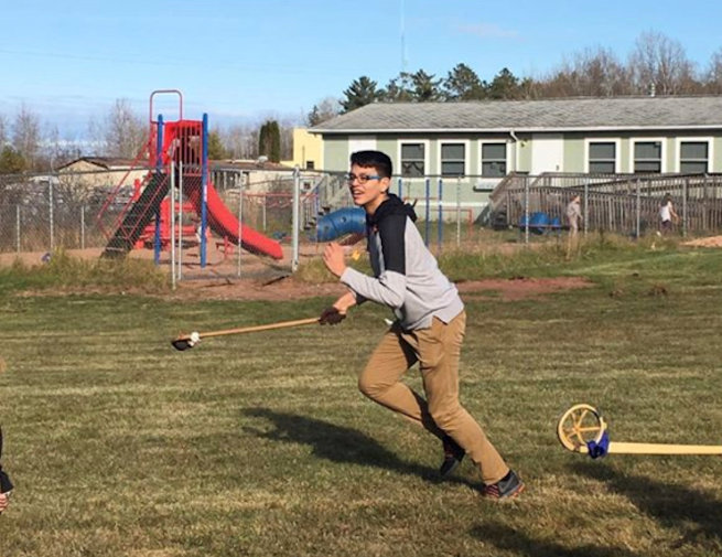 Neeji Singer (Crow): Training With Traditional Lacrosse Toward Being A College Prospect