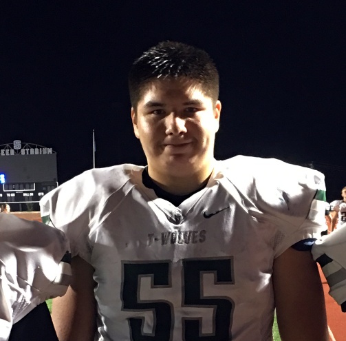Walter Toyawday Young Bear (Three Affiliated Tribes): Member of The Brotherhood of Lineman at Norman North HS (OK)