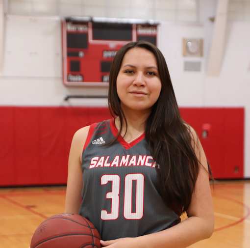 Nizhoni Kennedy (Navajo): Competing For Mom and Family At Salamanca HS (NY)
