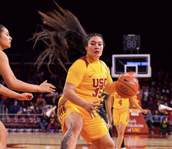 USC forward Alissa Pili (Inupiaq) selected as a Fab 15 Freshman by Her Hoop Stats
