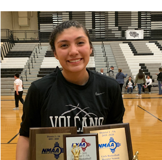 Natalia Chavez (Pueblo): Reigning NABI National Champion Was Named The 2020 NM District 1 – 5A Basketball Player Of The Year
