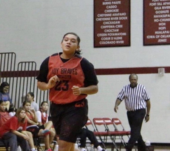 Alexis Parker (Comanche/Kiowa/Wichita): Never Giving Up As Riverside Indian School (OK) Multi-Sport Athlete