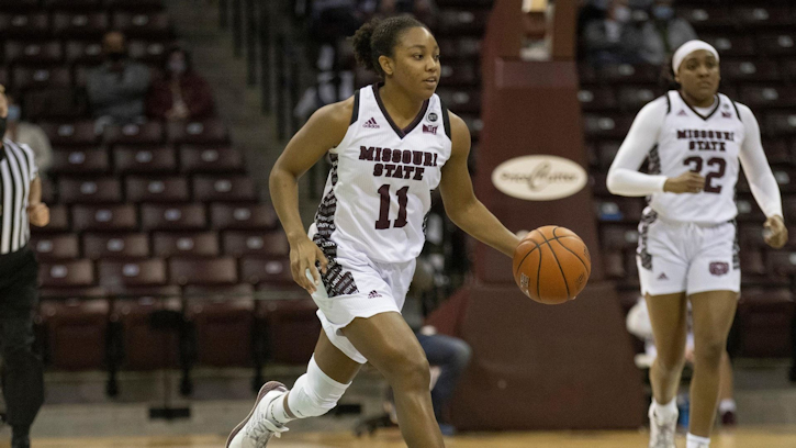 Brice Calip (Mvskoke Creek) Leads Missouri State with 18 Points in 78-52 Win over Missouri