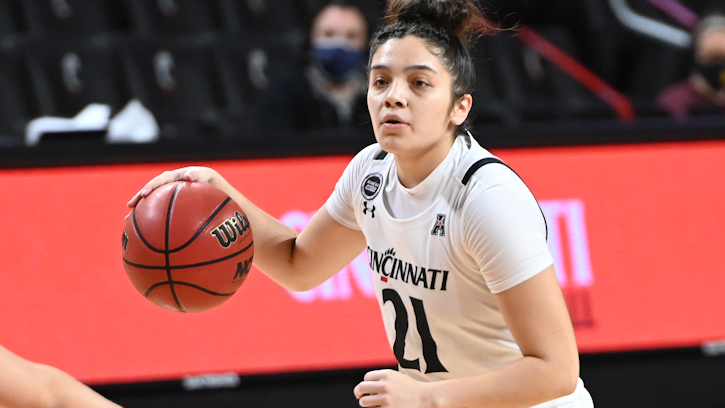 Milan Schimmel (Umatilla) scored seven points, pulled down a career high five rebounds for Cincinnati in Loss