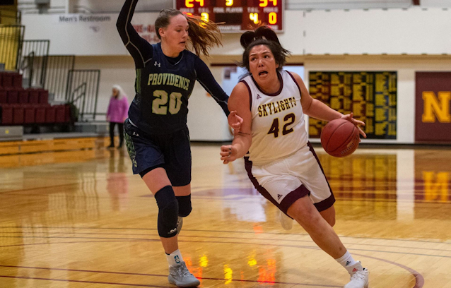 Tiara Gilham (Blackfeet) Leads MSU-Northern with 19 points, 15 rebounds in Weekend Sweep of Rocky Mountain College