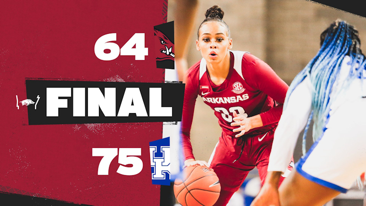 Chelsea Dungee (Cherokee) Scores 20 points for Razorbacks who fall to Kentucky in SEC Opener