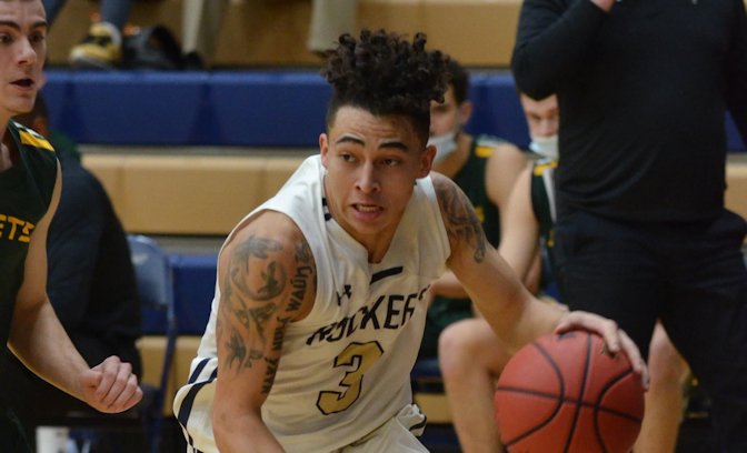Alejandro Rama (Oglala Lakota) Leads SD Mines with 21 Points in 80-74 Win over Colorado State-Pueblo