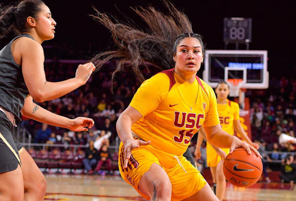 Alissa Pili’s (Inupiaq) led USC with 18 points as Trojans Fall to No. 10 UCLA