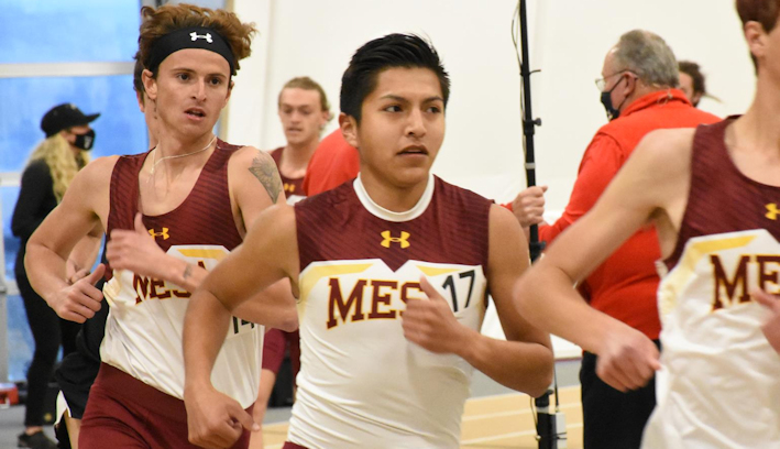 Freshman Tristan Charles (Navajo) posts No. 2 time in Colorado Mesa University indoor 5K history