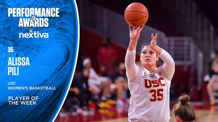 USC’s Alissa Pili (Inupiaq) Named Pac-12 Women’s Basketball Player of the Week