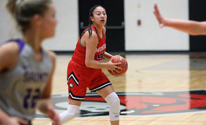 Lily Gopher (Chippewa/Cree) Scores 15 Points to help Montana Western Advance to Conference Finals