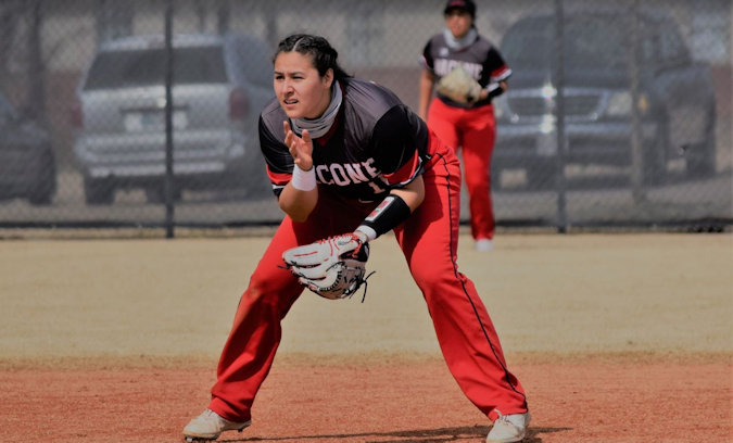 Bacone College’s Taylor Topaha named A.I.I. Conference Softball Player of the Week