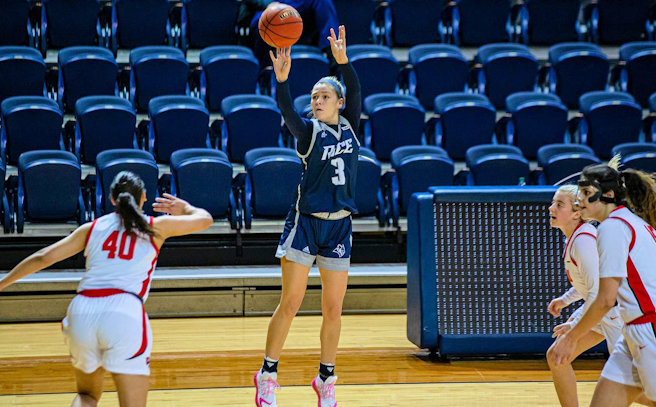 Katelyn Crosthwait (Navjo) Added 8 Points for Rice Owls who Win the Women’s National Invitational Tournament (WNIT) Championship