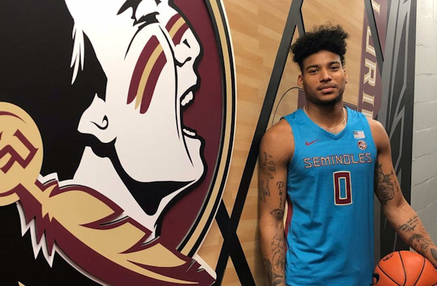 Rayquan Evans (Crow Tribe) Added Six Points for Florida State on his Senior Game