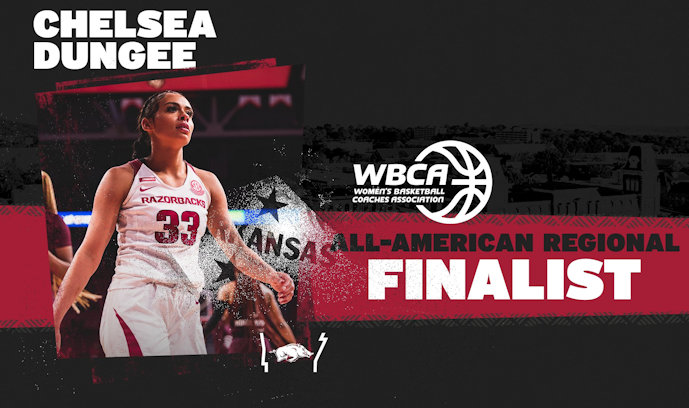 Chelsea Dungee selected as 2021 Division I Region All-American Finalists by the Women’s Basketball Coaches Association