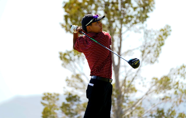 New Mexico State’s Aidan Thomas (Laguna Pueblo) finishes in fourth-place in his first WAC Golf Tournament Championship