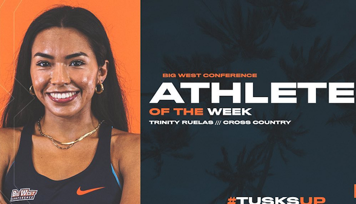 Trinity Ruelas (Ohkay Owingeh Pueblo) Named Big West Conference Cross Country Athlete of the Week