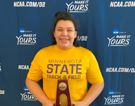 Katie Taylor (Ojibwe): 2021 National Champion at MSU Mankato Returning For Another Season