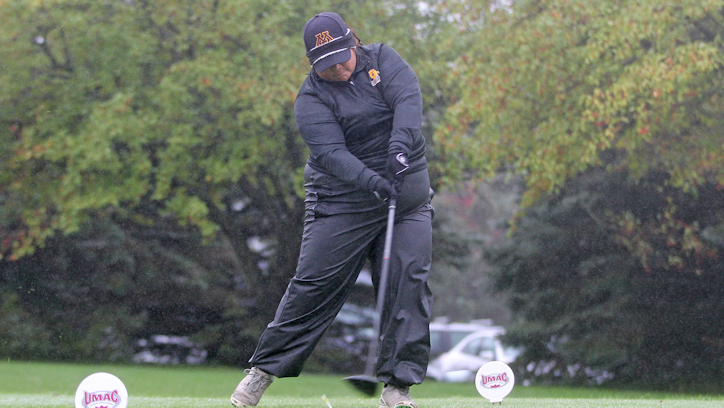 Payton Sierra (Oglala Lakota) Finishes Second to help lead Cougars to win the UMM Invite by 44 strokes