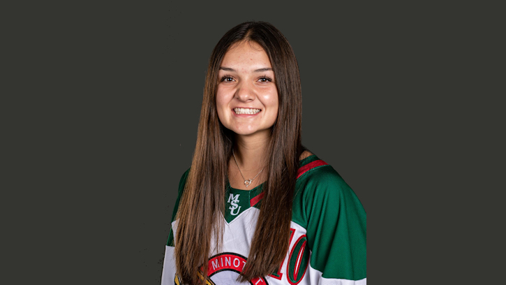 Minot State Women’s Hockey gets Opening Win on Cameron Schmidt’s (MHA Nation) 1st Collegiate Goal