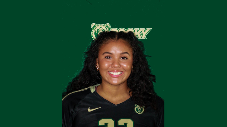 Rhiannon Nez (Navajo) Leads Rocky Volleyball with 10 Kills in Sweep of University of Providence