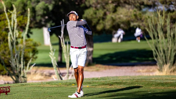 Aidan Thomas’ (Laguna Pueblo) Strong Start Leads NM State at Lake Las Vegas Intercollegiate