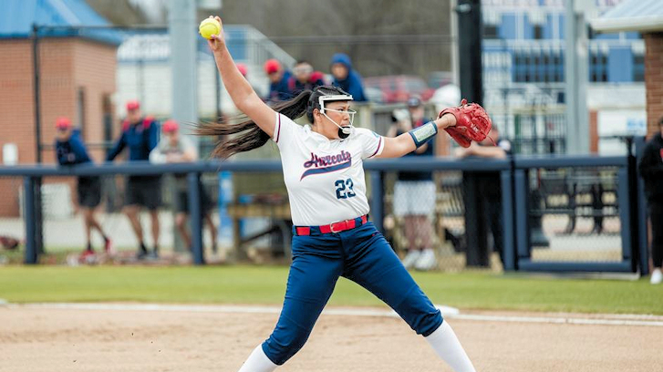 Roger State University’s Sara Llamas-Howell (Pawnee) Named MIAA Conference Pitcher of the Week