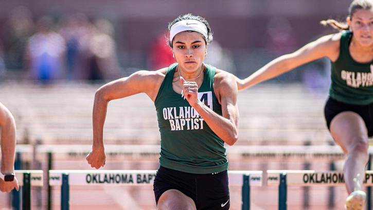 Mary McKey (Choctaw) named the Great American Conference women’s Track Athlete of the Week