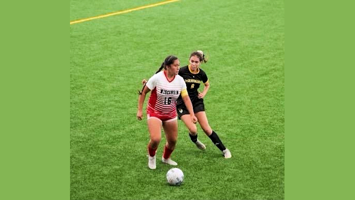 Yakʌtaha·wine̲ˀ (Oneida) is a leader at Green Bay Preble HS and with Team Wisconsin Soccer at NAIG 2023