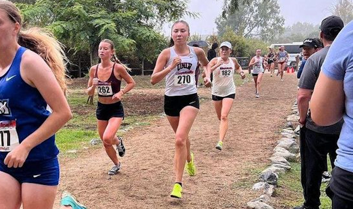 Fifth-year senior LaKyla Yazzie (Navajo) paces UNLV at the Mark Covert Classic Saturday with a top-30 finish