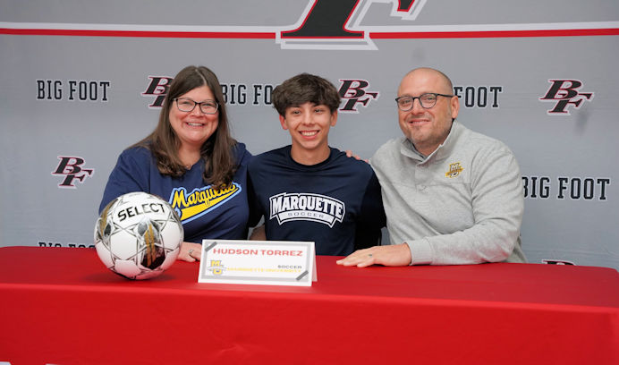Hudson Torrez (Oneida) signed to play soccer at NCAA DI Marquette University