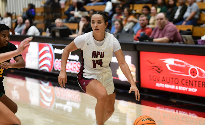 Amayah Kirkman (Pueblo of Acoma) is leading NCAA DII Azusa Pacific University basketball