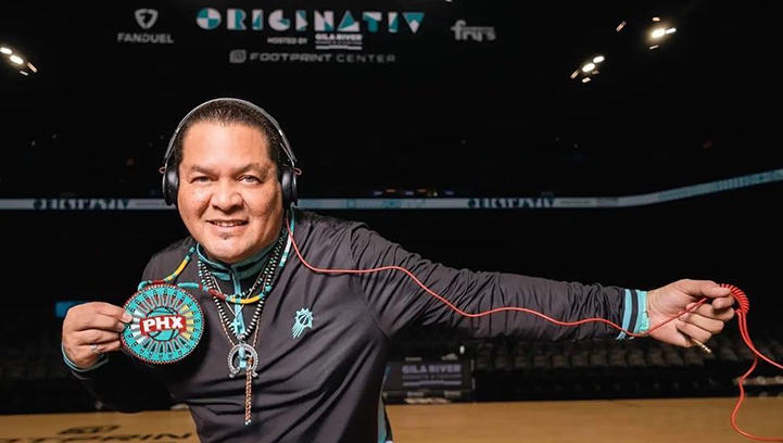 Phoenix Suns Shawn Martinez (Navajo) Wins NBA Values of the Game Award at the league’s annual NBA Sales & Marketing Meeting