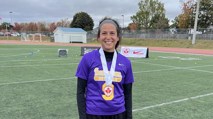 Lottie Gill (Tuscarora) focuses a team first mentality with the Haudenosaunee Nationals Women’s Team
