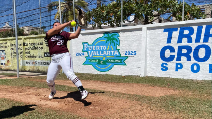 Aspen Wesley (Mississippi Choctaw) threw her second complete game of the week, and her second against a ranked team