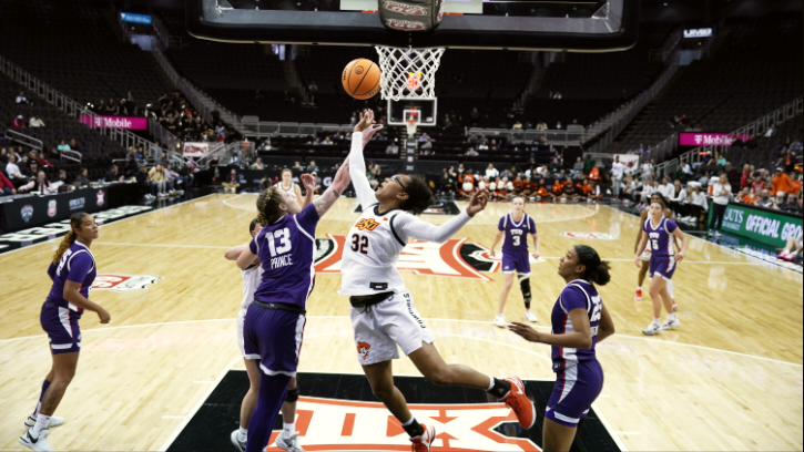 Stailee Heard’s (Seneca/SacFox/Seminole) Career-High 14 Rebounds not enought as Cowgirls Fall to TCU in Big 12 Tournament