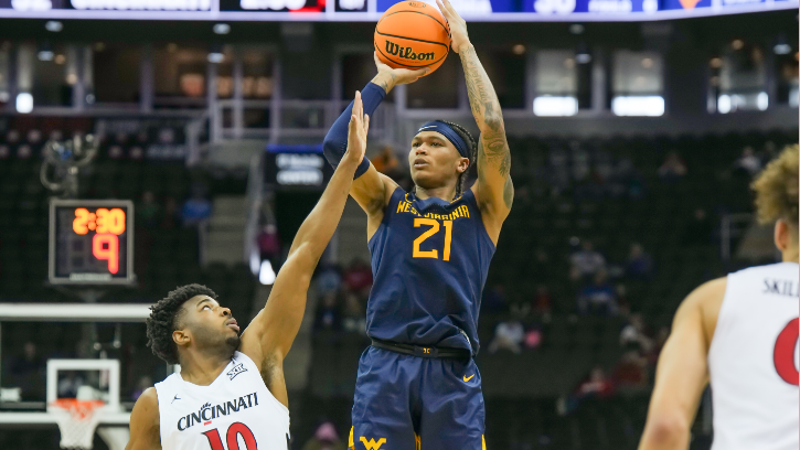RaeQuan Battle (Tulalip Tribe) Scores 14 Points in Final Game as West Virginia Falls to Cincinatti in Big 12 Tournament