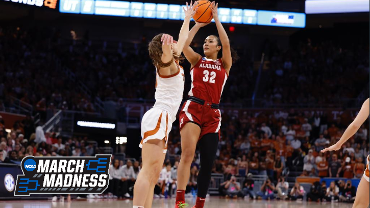 Aaliyah Nye’s (Potawatomi) 14 Points Not Enough as Alabama Bows out of NCAA Tournament to Texas