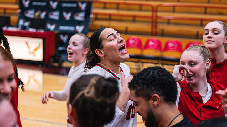 Jacinta Buckley (Spokane Tribe) Added 13 Points for Eastern Washington who Clinches Big Sky Conference Regular Season Title