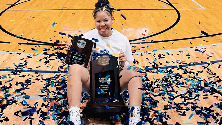 Hutchinson Freshman guard Kiki Smith (Comanche) was named the NJCAA Tournament’s Most Valuable Player in National Championship Win