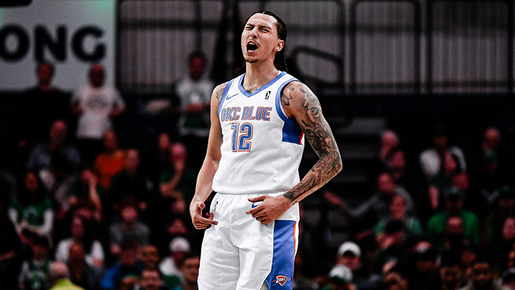 Lindy Waters, III (Kiowa/Cherokee) Posted 15 points, 11 Rebounds as Oklahoma City Blue Wins First-Ever G League Championship