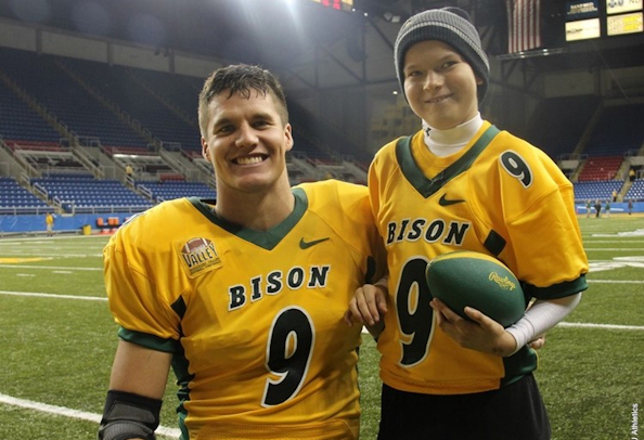 Esley Thorton (MHA Nation) is featured in “Heroes” after developing a friendship with Ricky Ault, Diagnosed with Leukemia in 2013