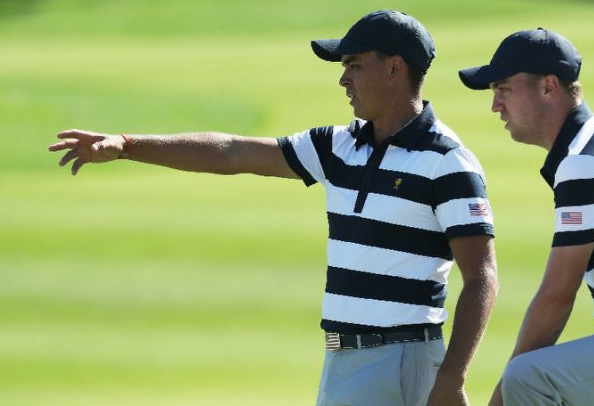 Rickie Fowler (Navajo) knows how to push Presidents Cup partner Thomas