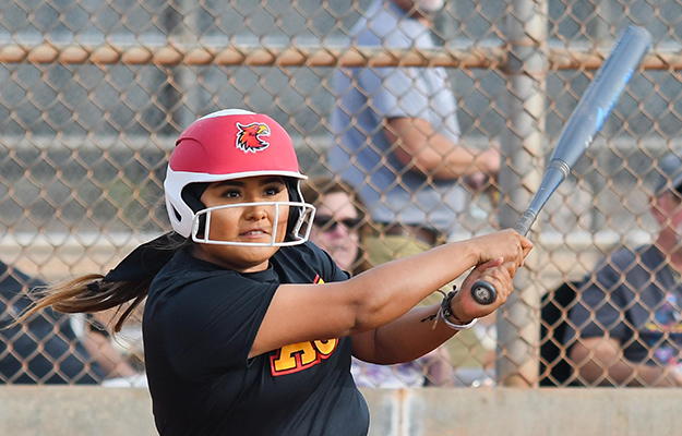 Jamilia Cosay (Apache/Navajo) was 3-6 with a double and 5 RBI as Arizona Christian Won 8-2 over Embry-Riddle AZ